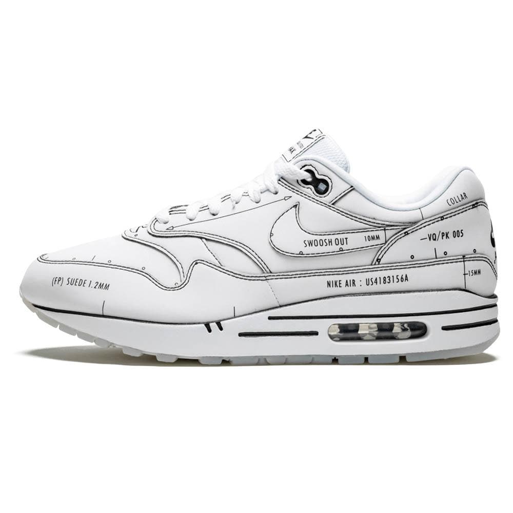 Nike Air Max Schematic White