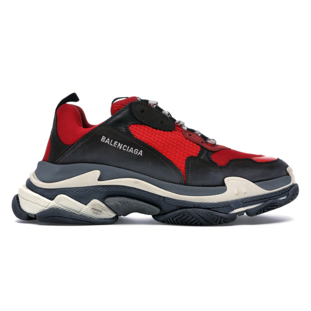 Balenciaga Triple S Red Black